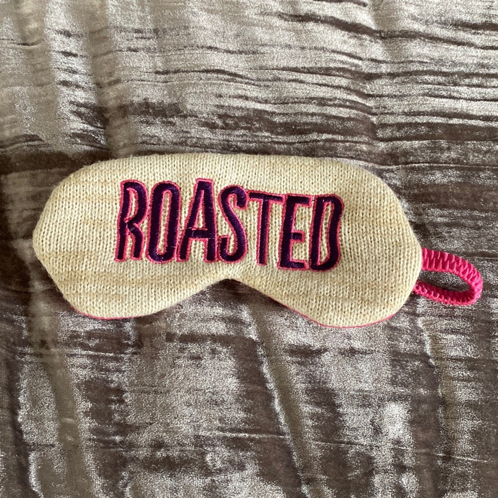 Eye cover for sleeping. Lightly used